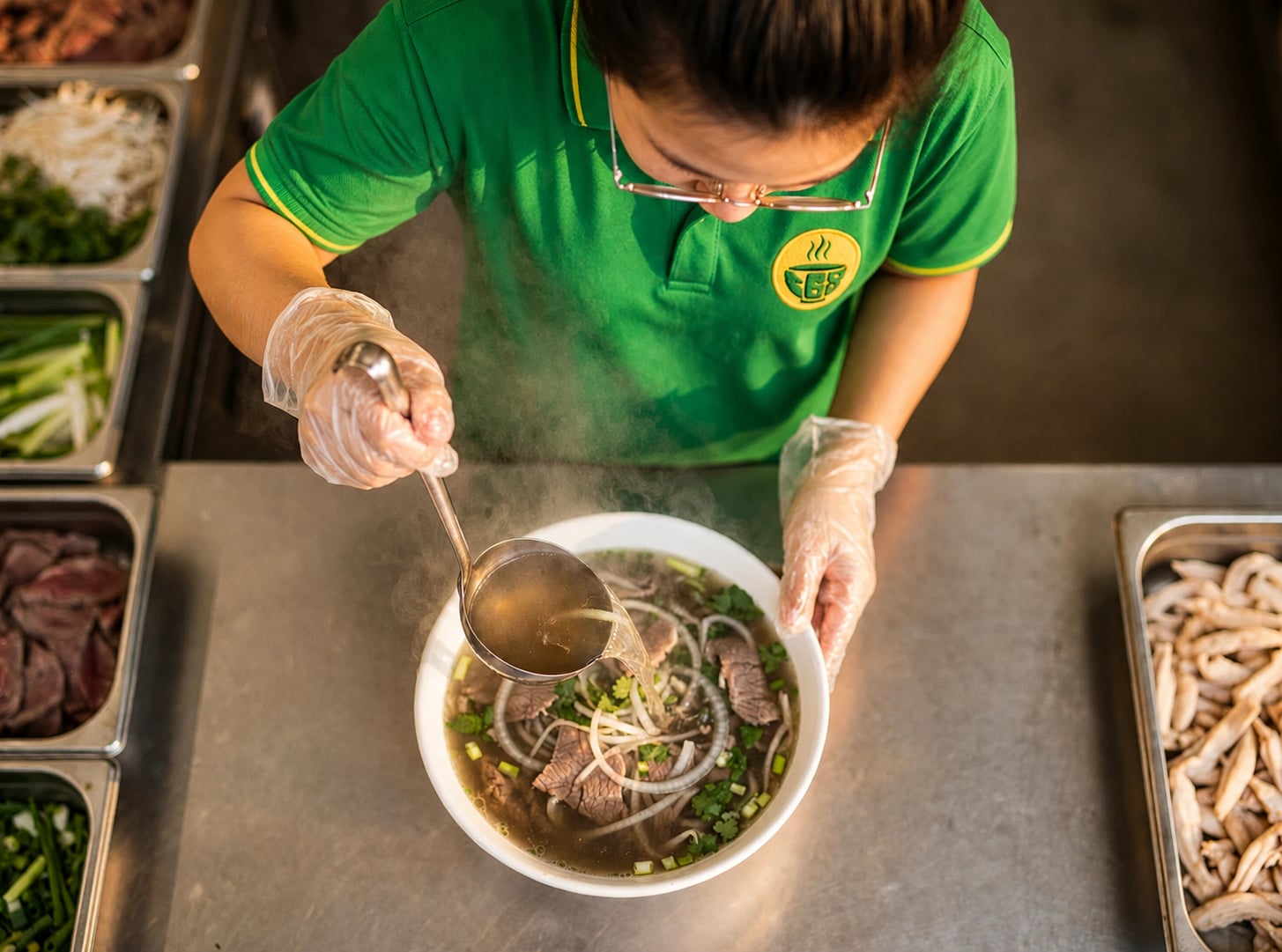 Nhân viên Phở 168